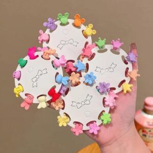 Multicolor Hair Beads Set with Mixed Designs – Fun Styling Accessories for Girls | Kiswa Online Store