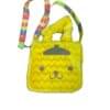 Yellow Velvet Kitty Face Bag – Cute Box-Style Handbag for Girls | Kiswa Online Store